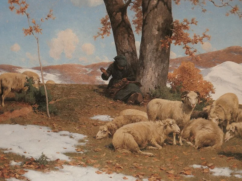 1835-Stefano Bruzzi - La pastora